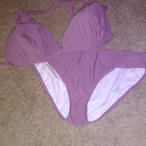 Swimsuits for All dusty rose bikini
